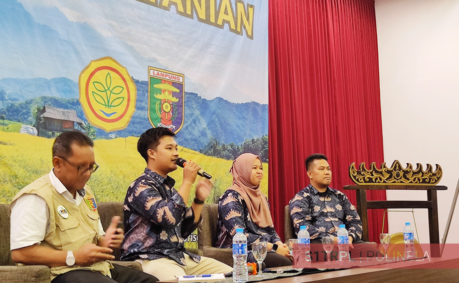 dosen prodi trpl menjadi narasumber seminar dan diskusi panel temu teknis penyuluh pertanian provinsi lampung