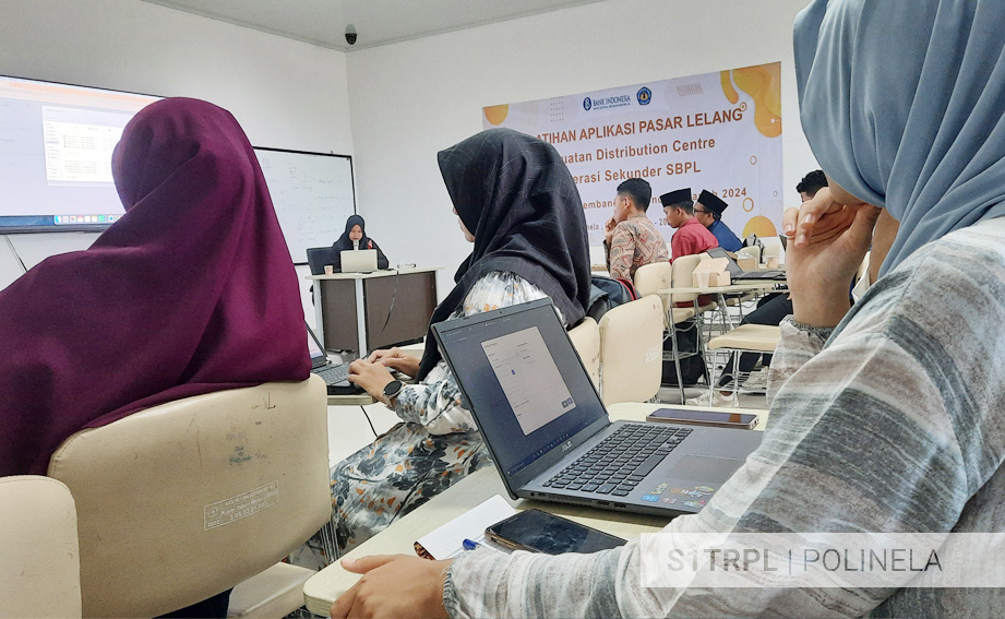 sosialisasi dan bimtek end user platform pasar lelang tani santri kerja sama bank indonesia dengan prodi trpl polinela